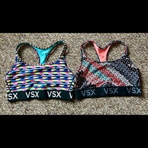 Victoria's Secret VSX Sports Bras - Multicolor and Geometric
